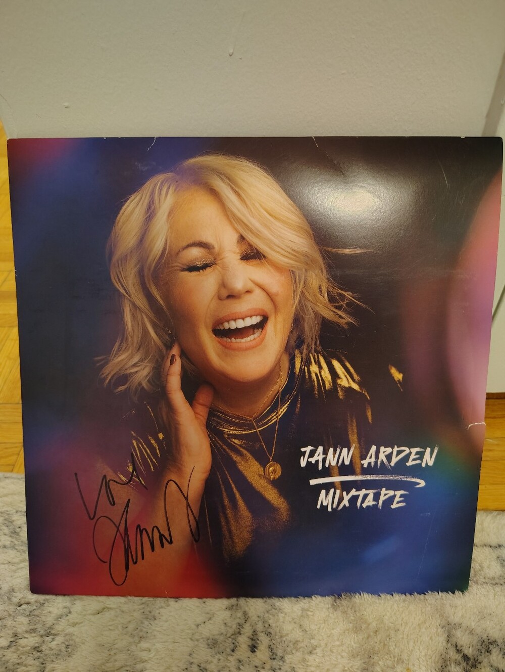 Jann Arden – Mixtape Vinyl Record – Signed